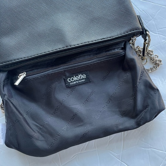 Chain Strap Crossbody Collete Hayman Bag Purse Clutch - Picture 14 of 14